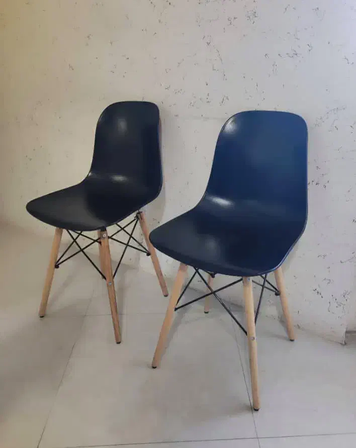 صندلی فایبر گلس با کیفیت پایه چوبی|صندلی و نیمکت|اردبیل, |دیوار