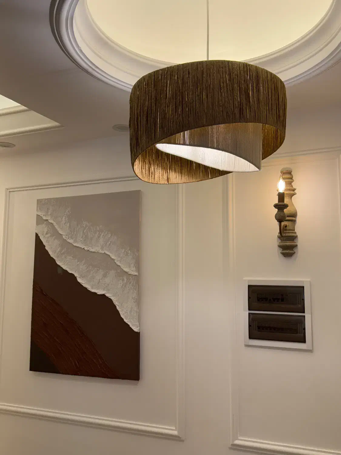 لوستر و تابلو|لوستر و چراغ آویز|قم, باجک دو|دیوار