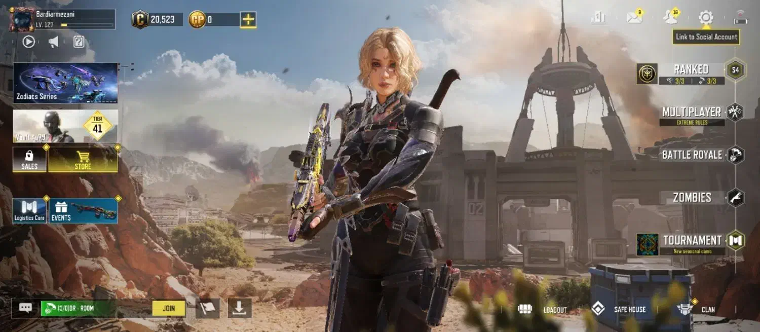 اکانت کلاف|کنسول، بازی ویدئویی و آنلاین|خرمآباد, |دیوار