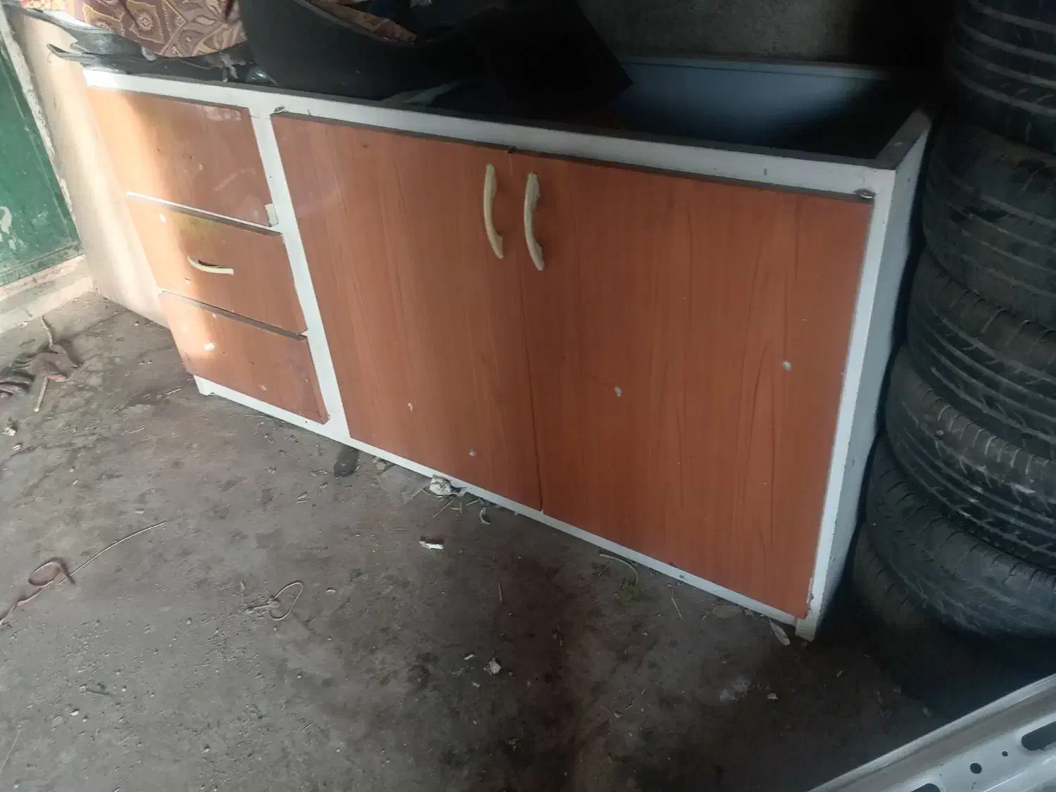 کابینت فلزی|آب‌چکان و نظم‌دهنده ظروف|نیشابور, دربقاضی|دیوار