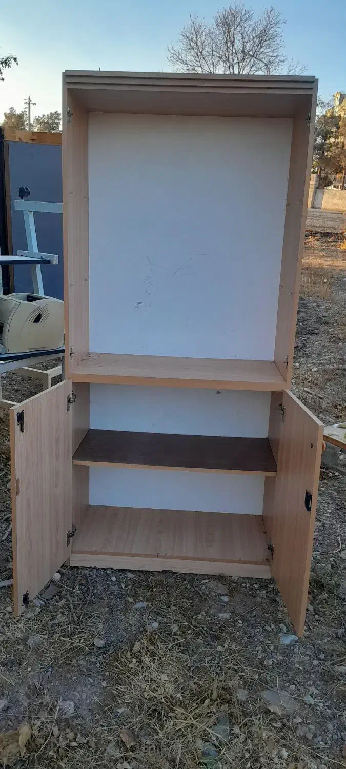 کتابخانه یا ویترین یا جاکفشی|بوفه، ویترین، کنسول|آبیک, |دیوار