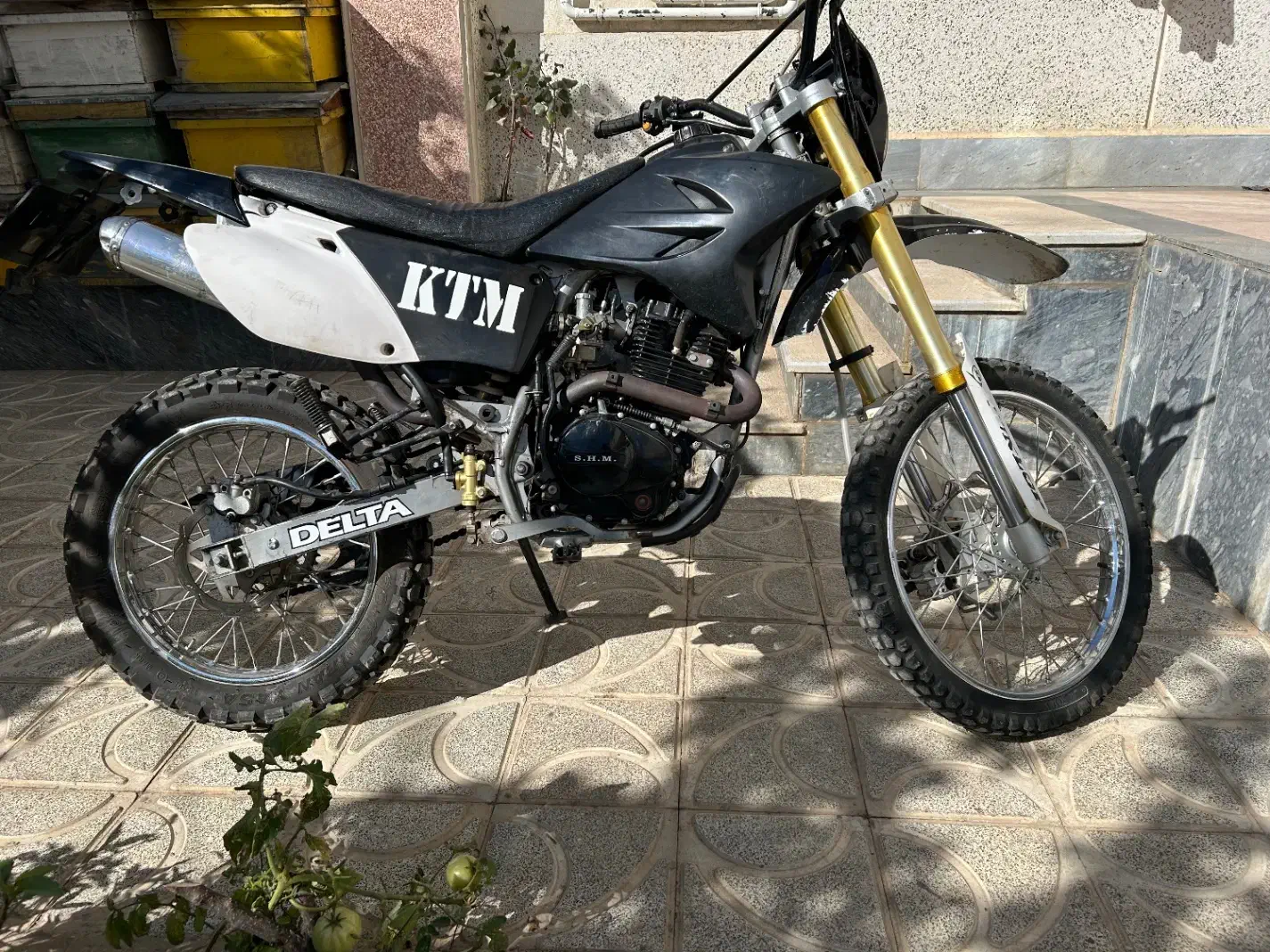 تریل دلتا ۲۵۰ مدل 91|موتورسیکلت|کلیبر, |دیوار