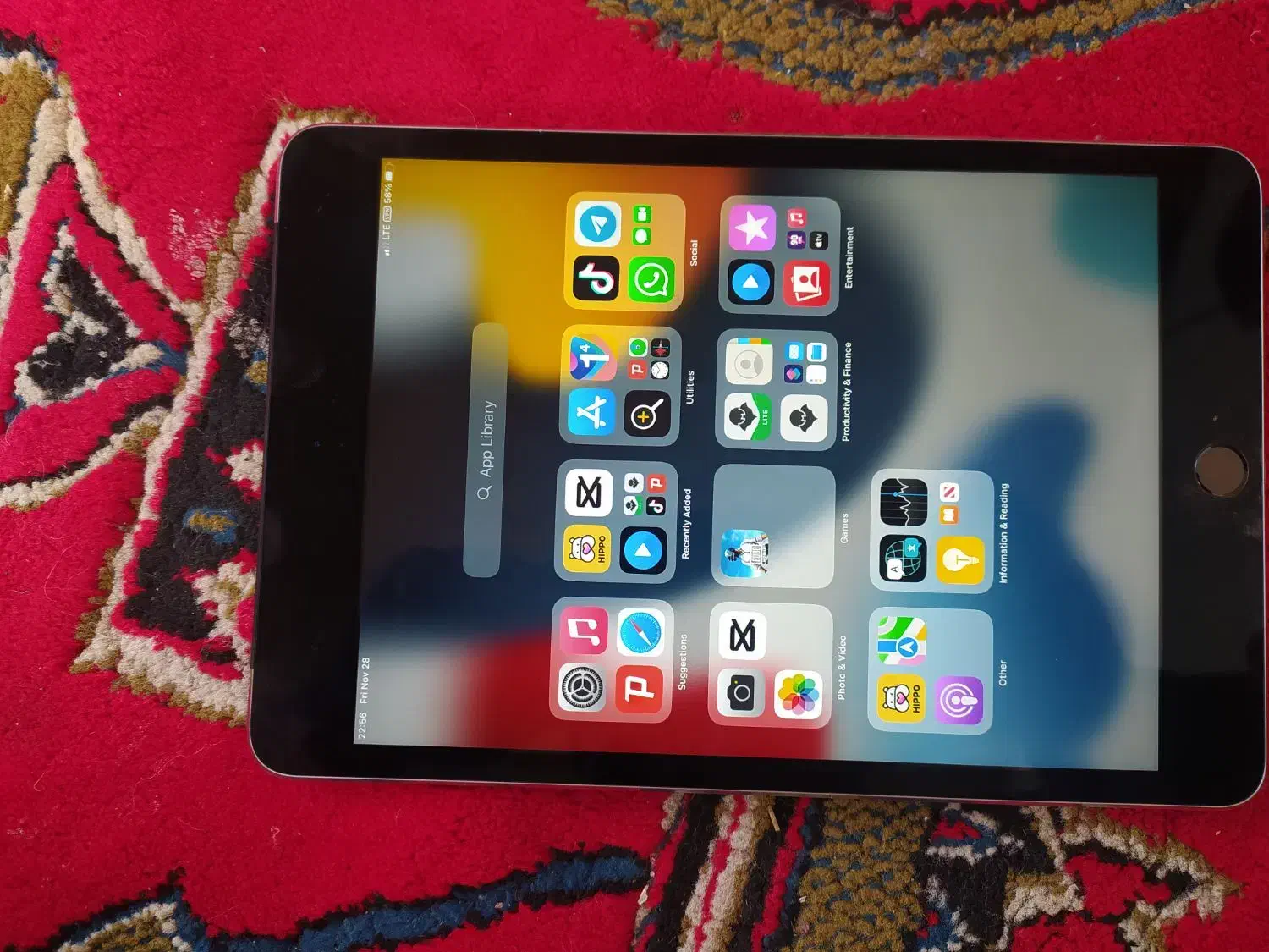 iPad 4mini|تبلت|مشهد, شهید شهریاری|دیوار