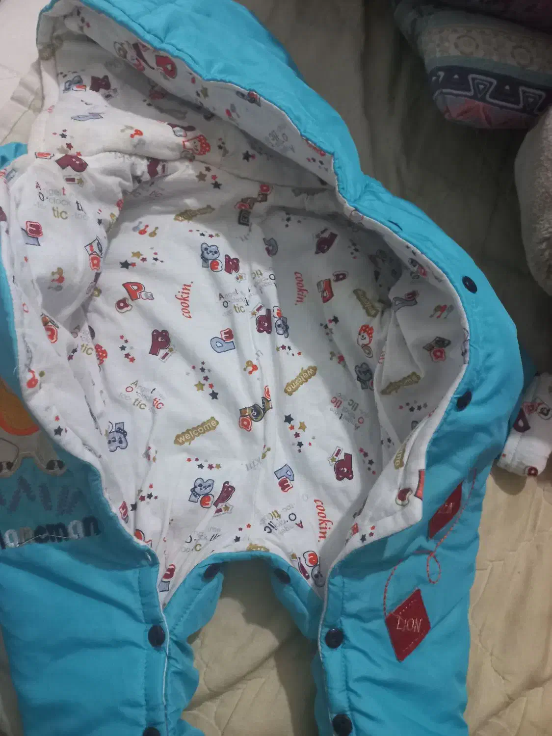 کاپشن سرهمی|کفش و لباس بچه|دورود, |دیوار