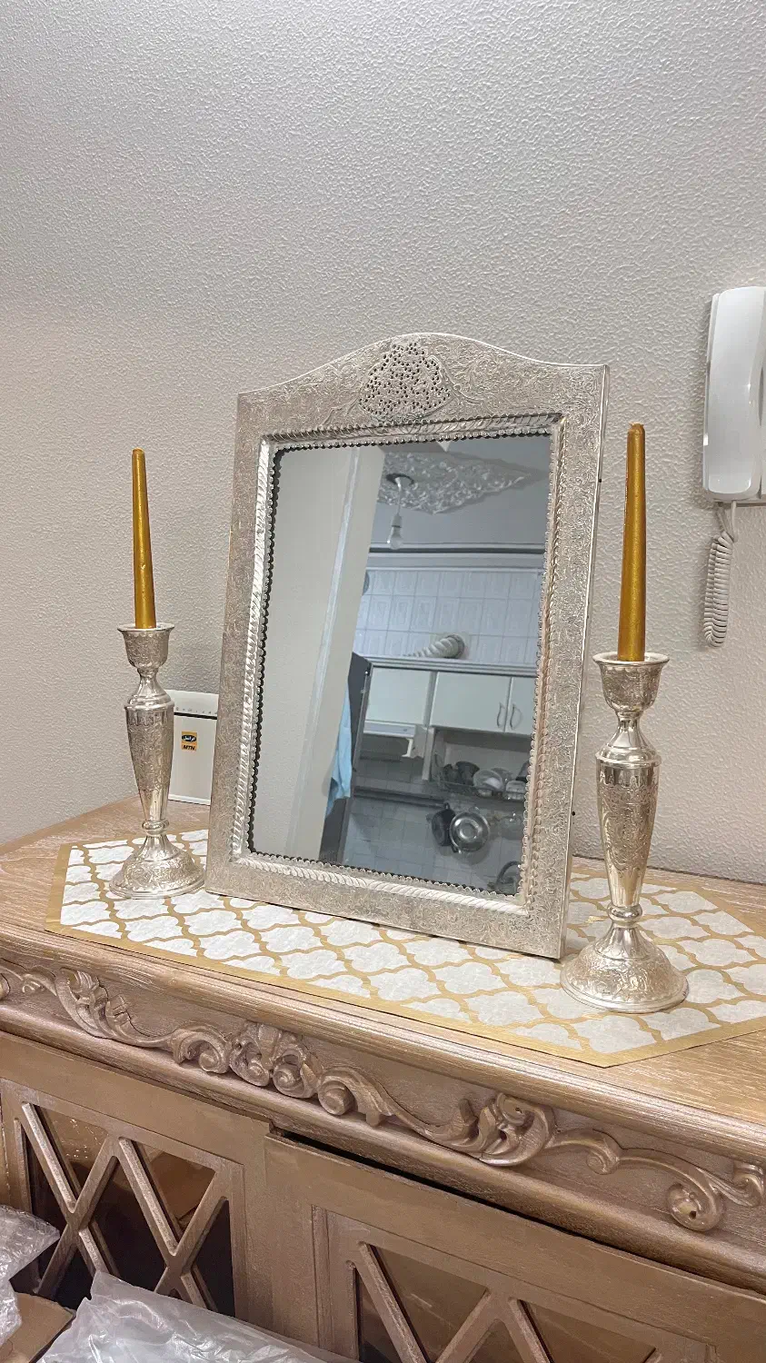 اینه شمعدان|صنایع دستی و سایر لوازم تزئینی|شاهین‌شهر, حافظ شمالی|دیوار