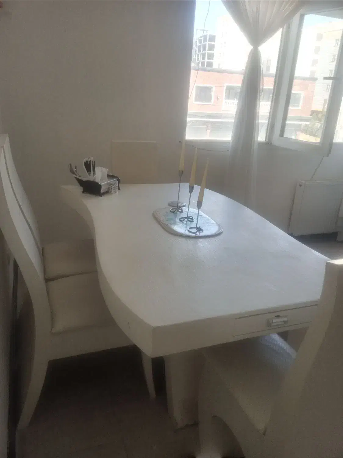 نهارخوری ۶نفره|میز و صندلی غذاخوری|هشتگرد, شهرک صبا سوله|دیوار