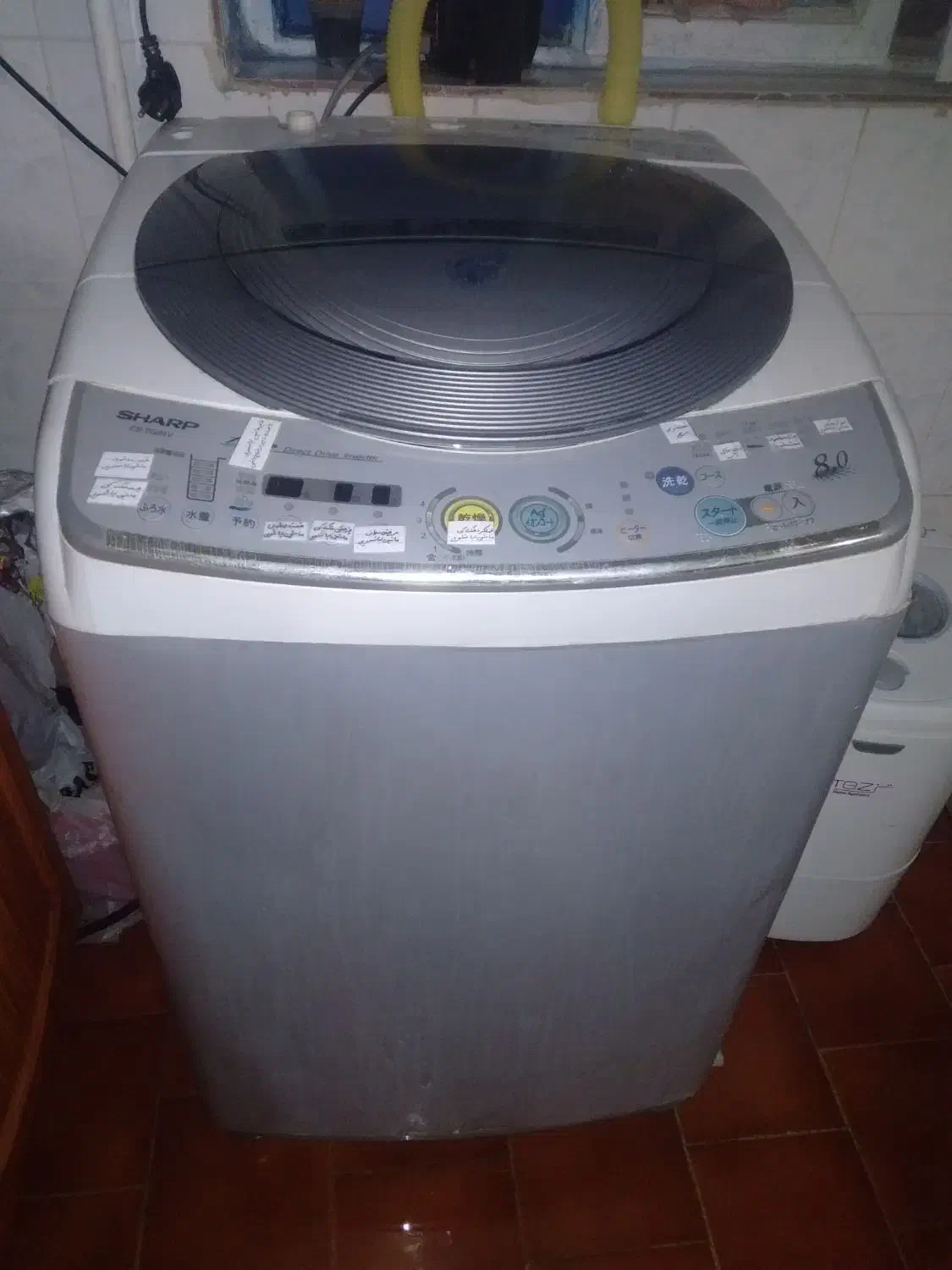 لباسشویی شارپ|ماشین لباسشویی و خشک‌کن لباس|بندر ماهشهر, |دیوار