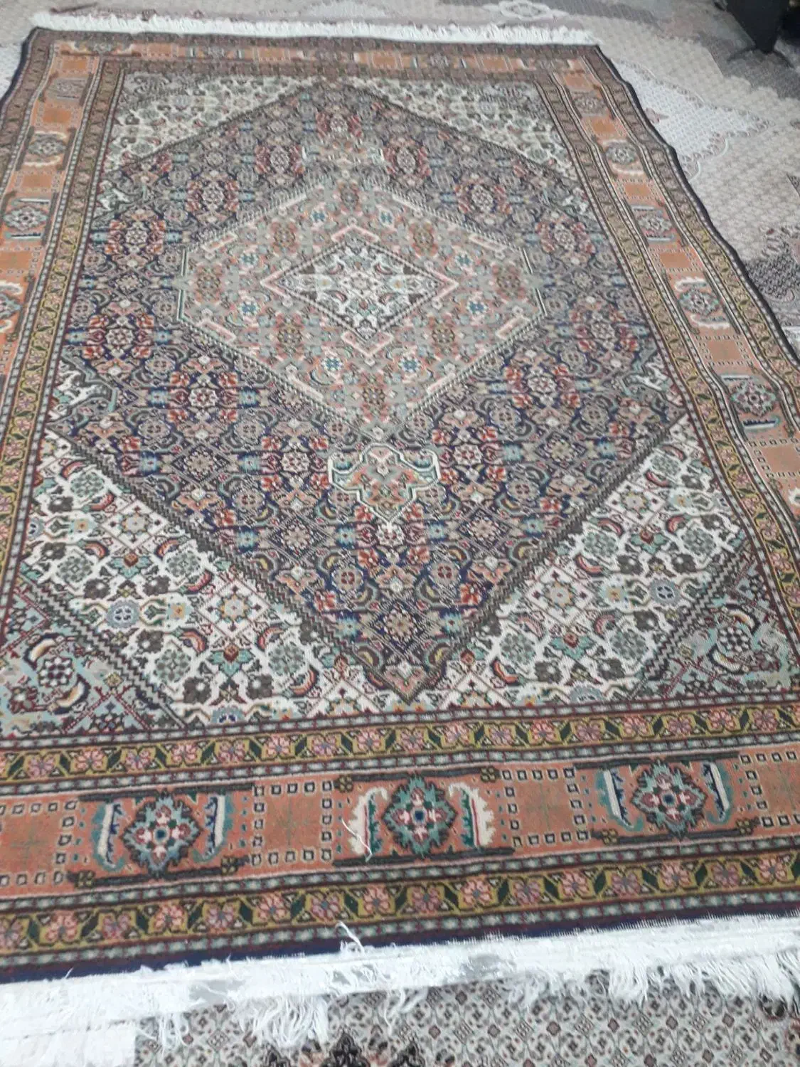 دو جفت فرش ۶ متری دست بافت طبیعی بدون ایراد|فرش|اردبیل, |دیوار