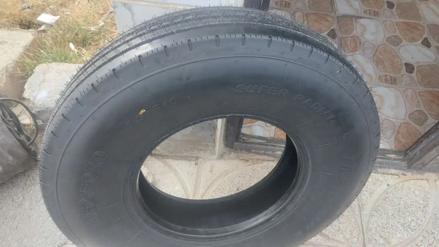 یک حلقه لاستیک ۷.۵۰ نیسان نو|قطعات یدکی و لوازم جانبی|ابهر, |دیوار