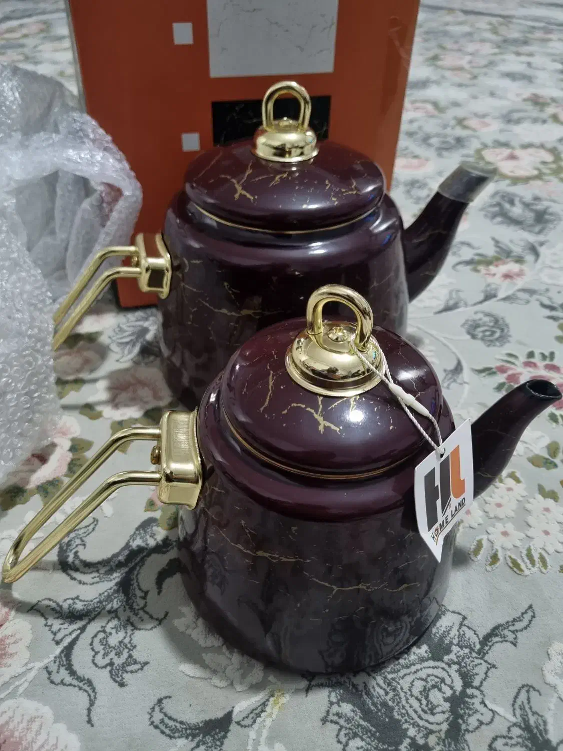 کتری قوری لعاب|قوری، کتری، قهوه‌ساز دستی|آستانه اشرفیه, |دیوار