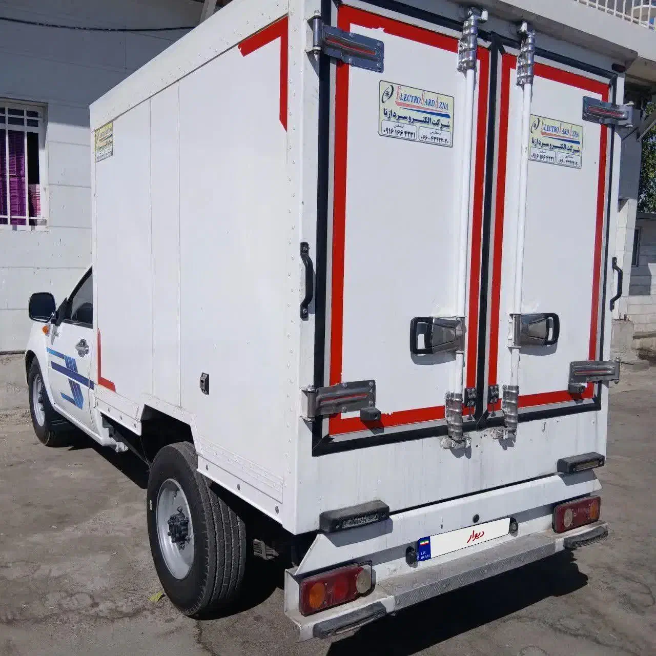 نیسان پادرا یخچالی تمیز|خودرو سواری و وانت|بروجرد, |دیوار