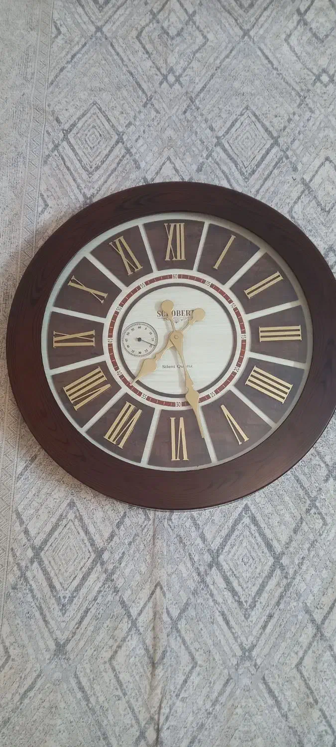 ساعت دیواری طرح چوب|ساعت دیواری و تزئینی|تهران, شهران شمالی|دیوار