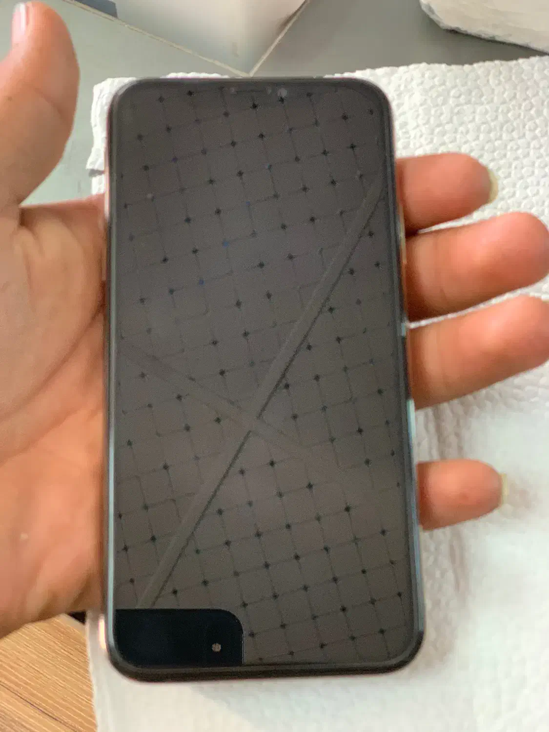 گوشی ایفون ایکس اس رنگ گلد پلم|موبایل|زاهدان, |دیوار