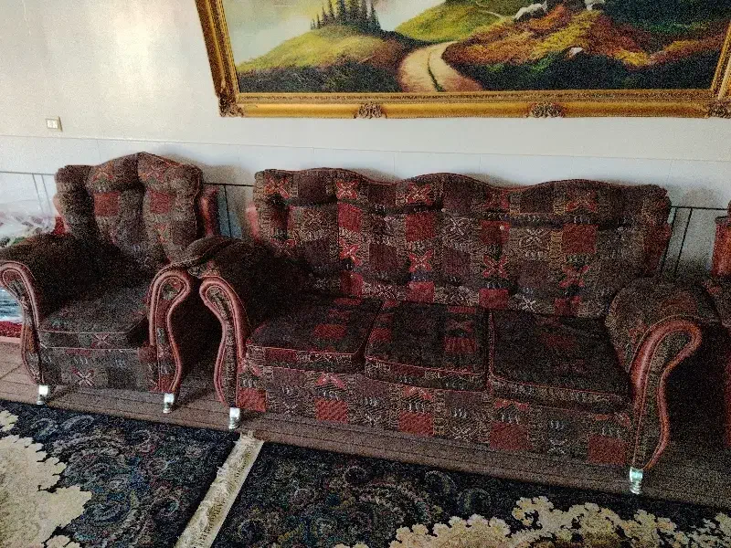 مبل راحتی 7 نفره|مبلمان خانگی و میز عسلی|مبارکه, |دیوار