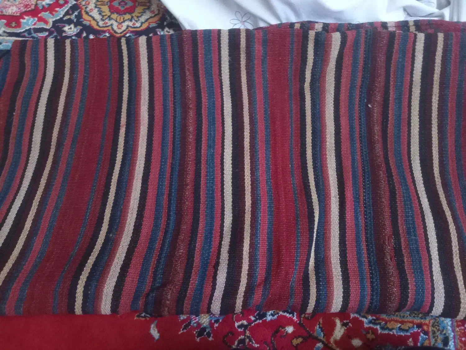 دو عدد جاجیم قدیمی تمیز|گلیم، جاجیم، گبه|قم, شهر قائم|دیوار