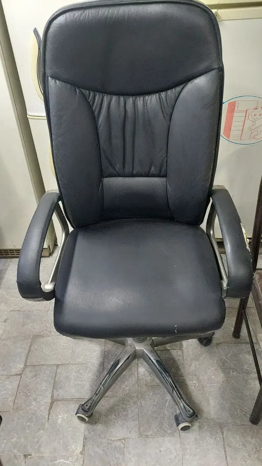 صندلی چرخدار دسته دوم(توضیحات بخونید لطفا)|صندلی و نیمکت|یزد, |دیوار