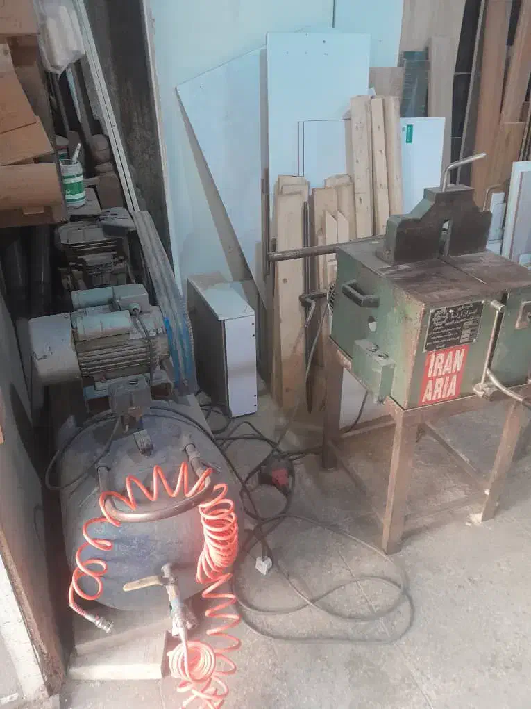 تجهیزات کارگاه نجاری به صورت یکجا|ماشینآلات صنعتی|بابل, |دیوار