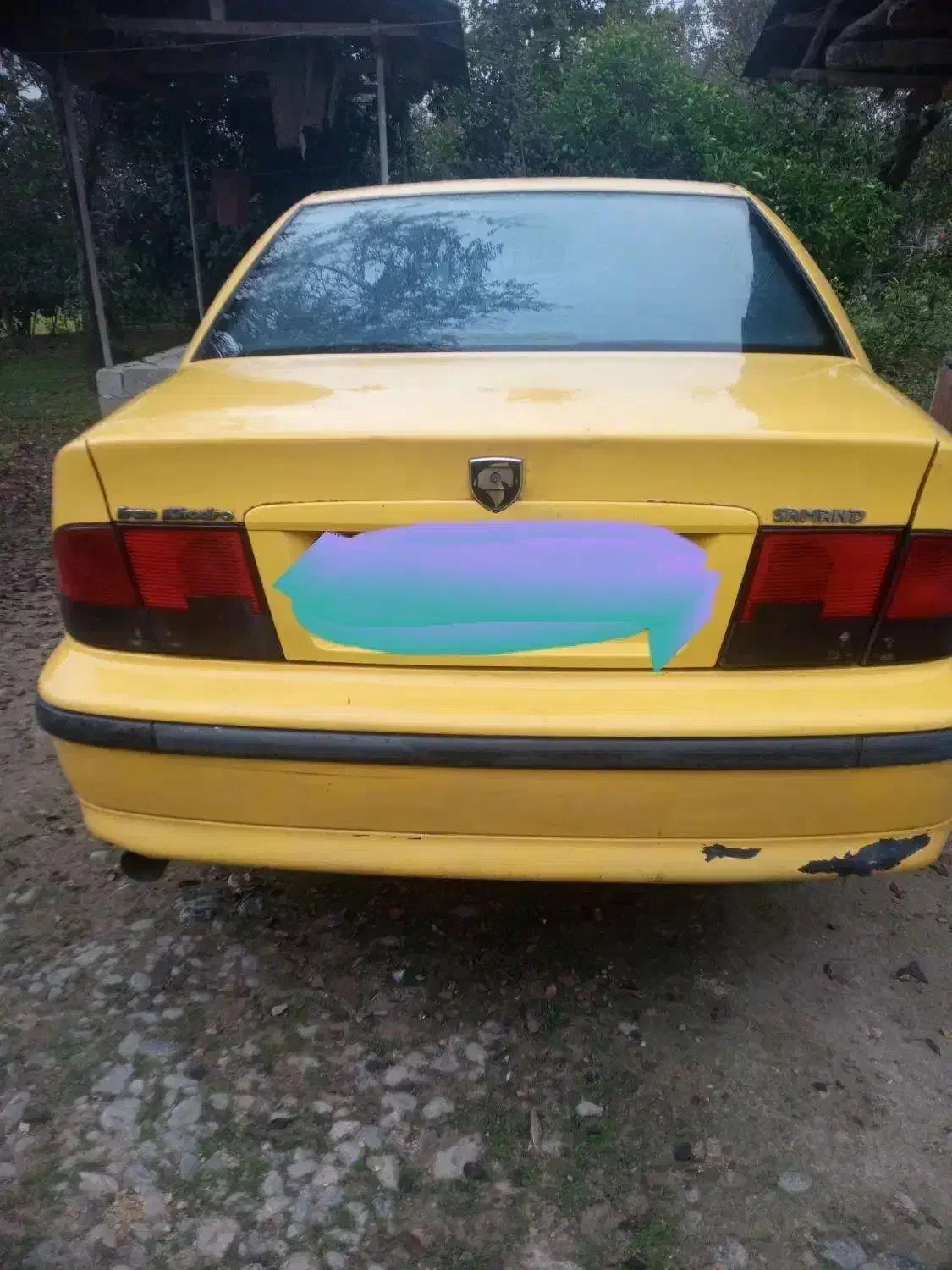 سمند پلاک ع|خودرو سواری و وانت|رشت, حافظ آباد|دیوار