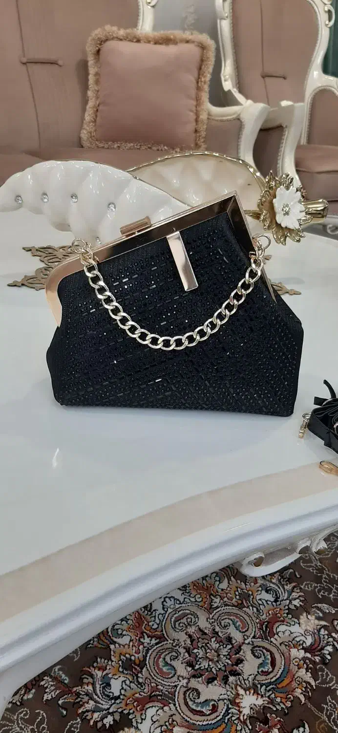 کیف مجلسی مشکی شیک و باکلاس ویژه سخت پسندان|کیف، کفش، کمربند|قم, ژاندارمها|دیوار