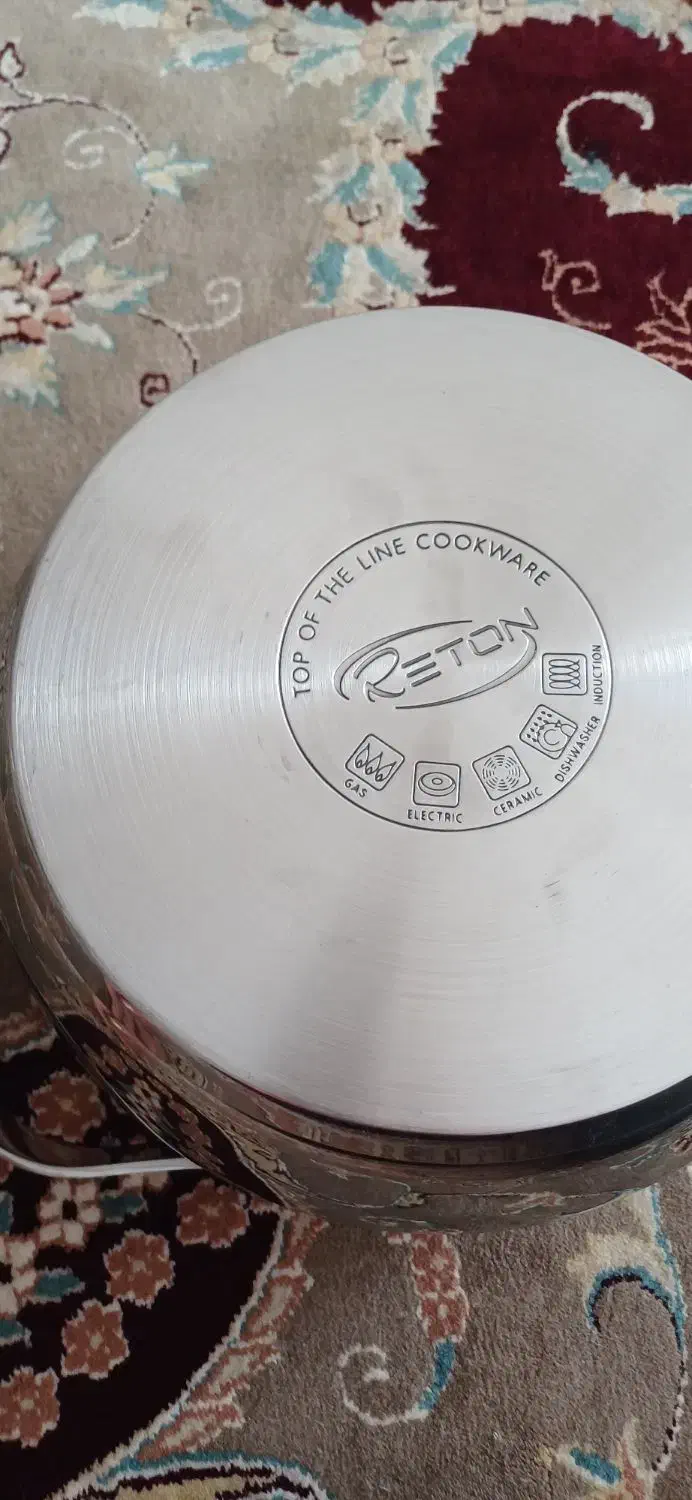 قابلمه تمام استیل مارک قدیمی ریتون|ظروف پخت‌وپز|خمینی‌شهر, |دیوار