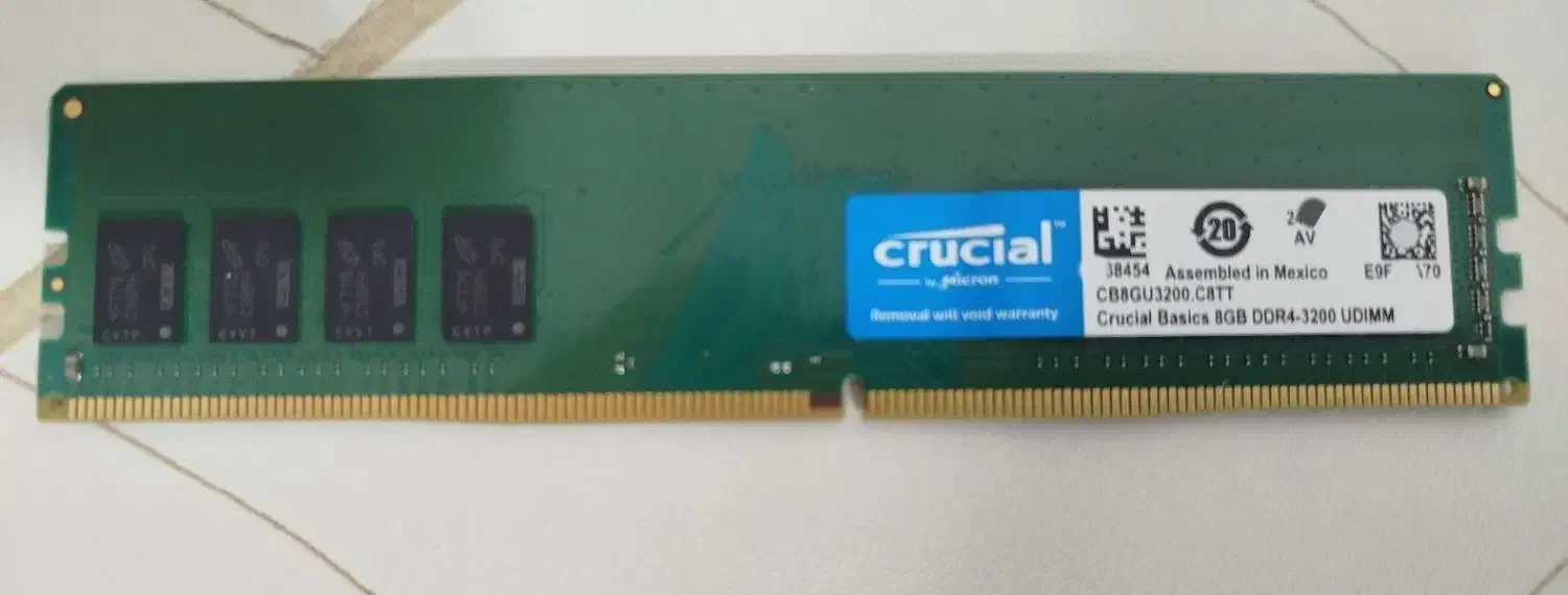 رم کامپیوتر 8 گیگ DDR4 نو|قطعات و لوازم جانبی رایانه|فردیس, شهرک وحدت|دیوار