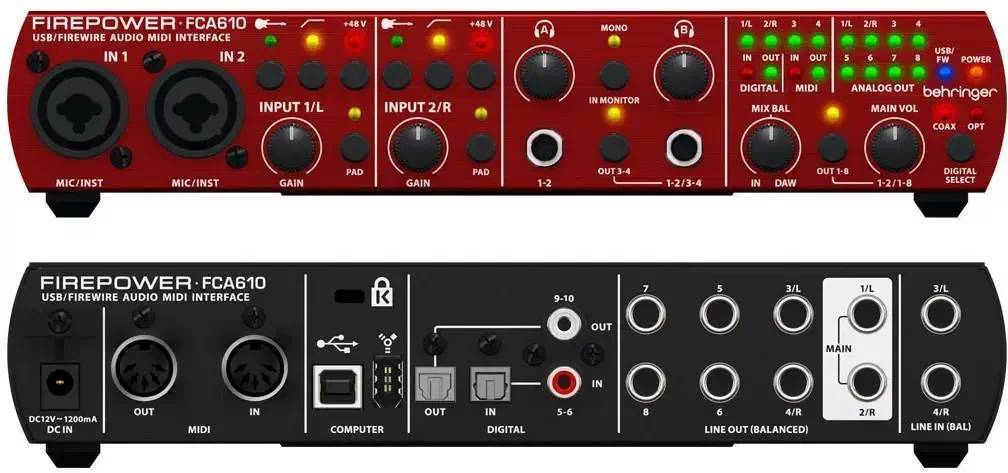 کارتصدا و مینی میکسر مخصوص استودیو موسیقی|صوتی و تصویری|مشکین‌دشت, |دیوار