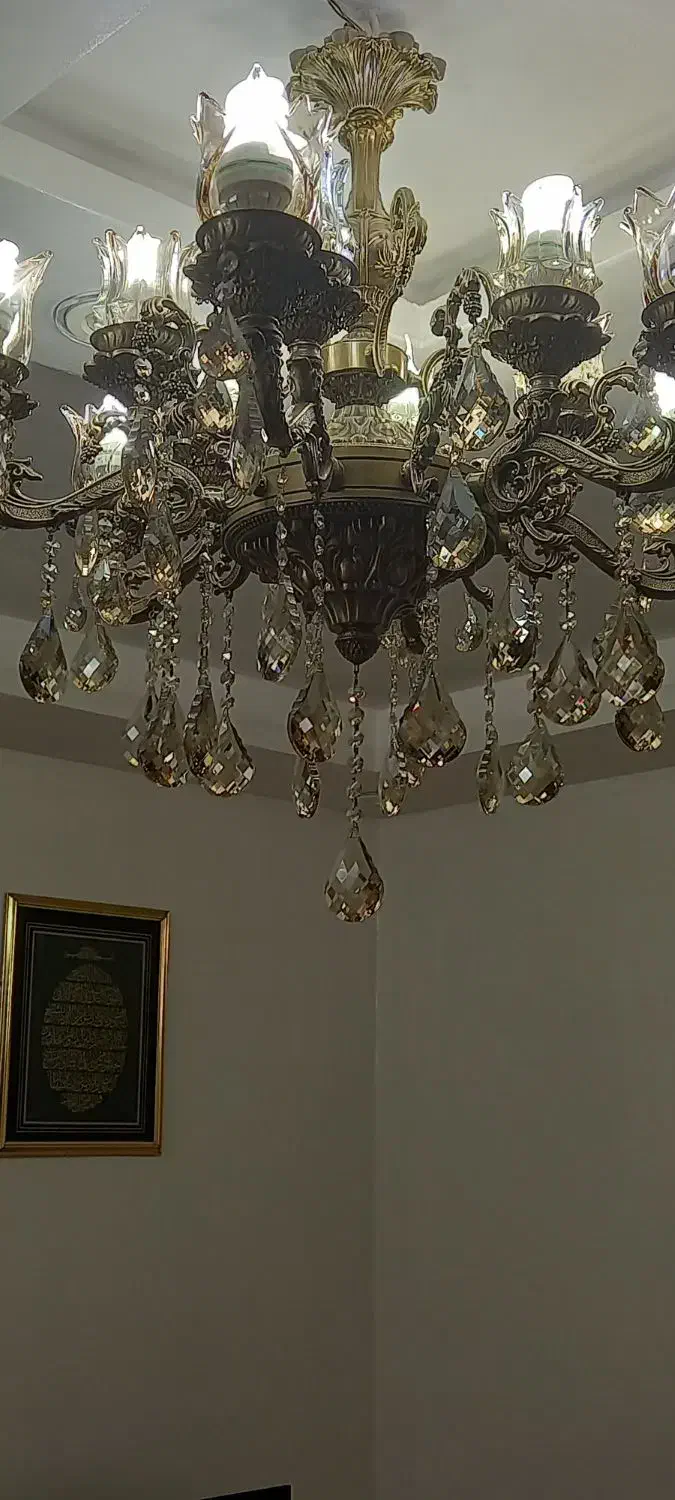 لوستر|لوستر و چراغ آویز|شهریار, شهریار|دیوار