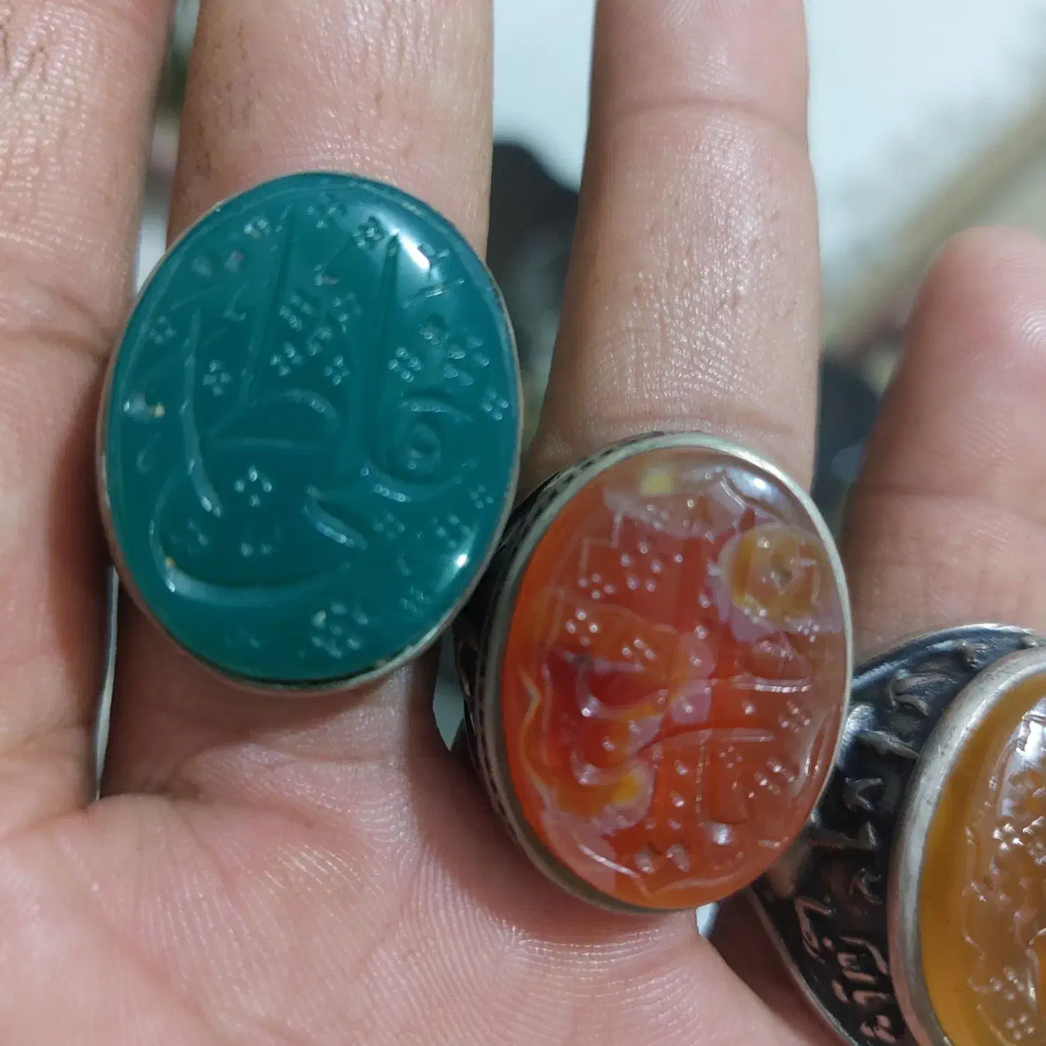 انگشترهای های نقره|جواهرات|لطف آباد, |دیوار