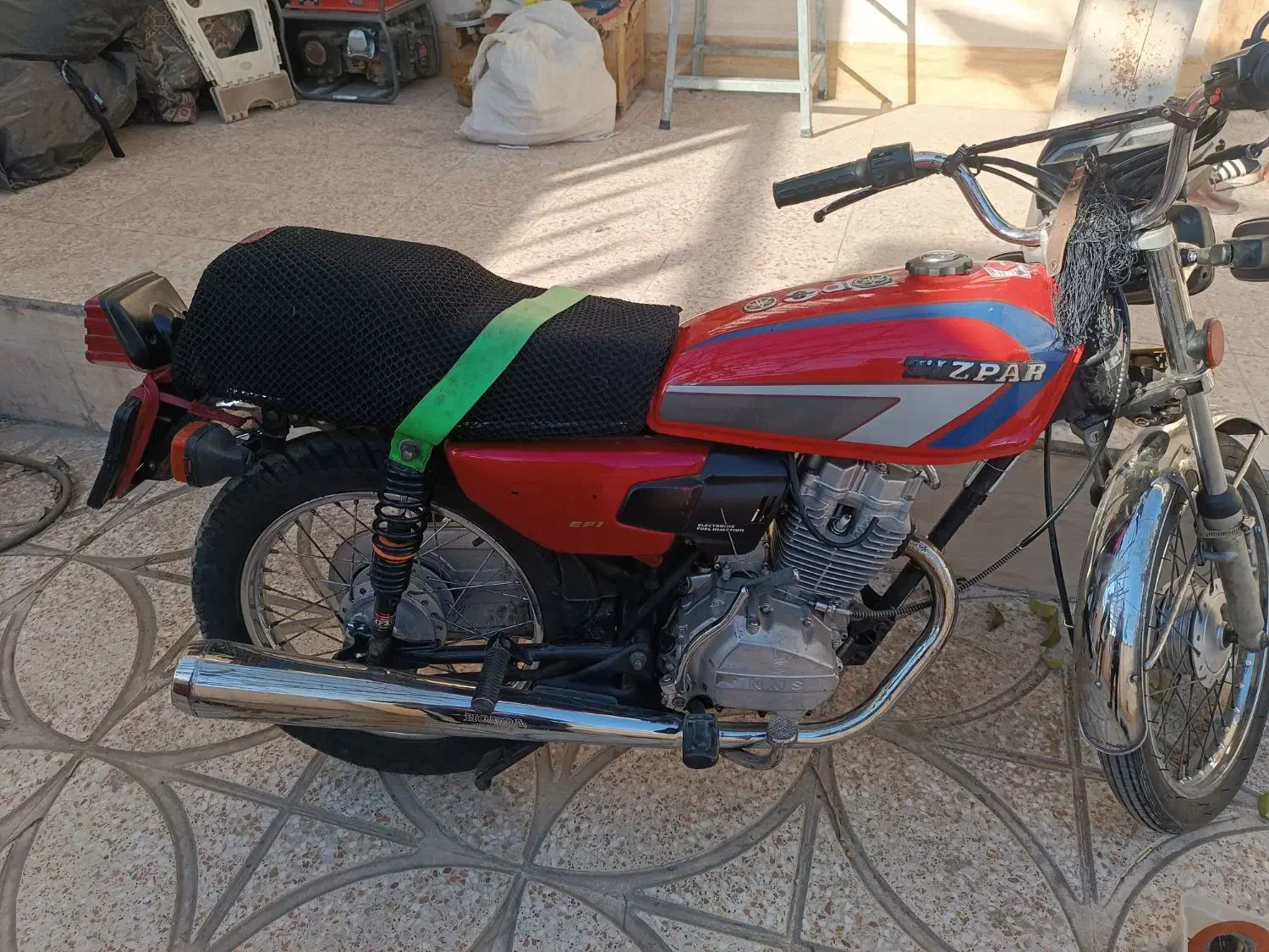 هندا 125 استارتی سند سفید به قیمت مزایده|موتورسیکلت|شریف‌آباد, |دیوار