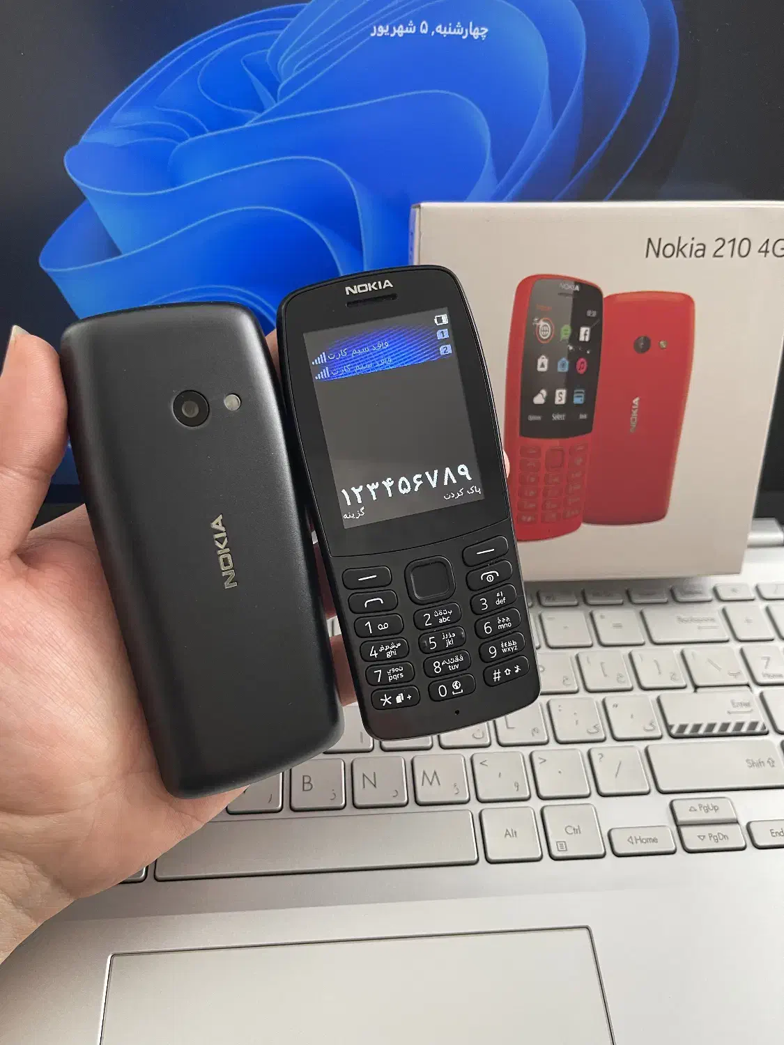 گوشی نوکیا 210 رم خور دوربین ساده دکمه ای نو اصلی|موبایل|کرج, گلشهر|دیوار