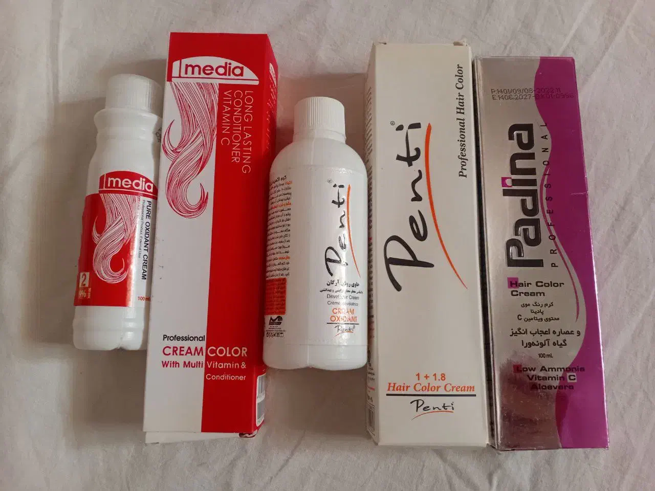 رنگ مو و اکسیدان|آرایشی، بهداشتی، درمانی|گرگان, |دیوار