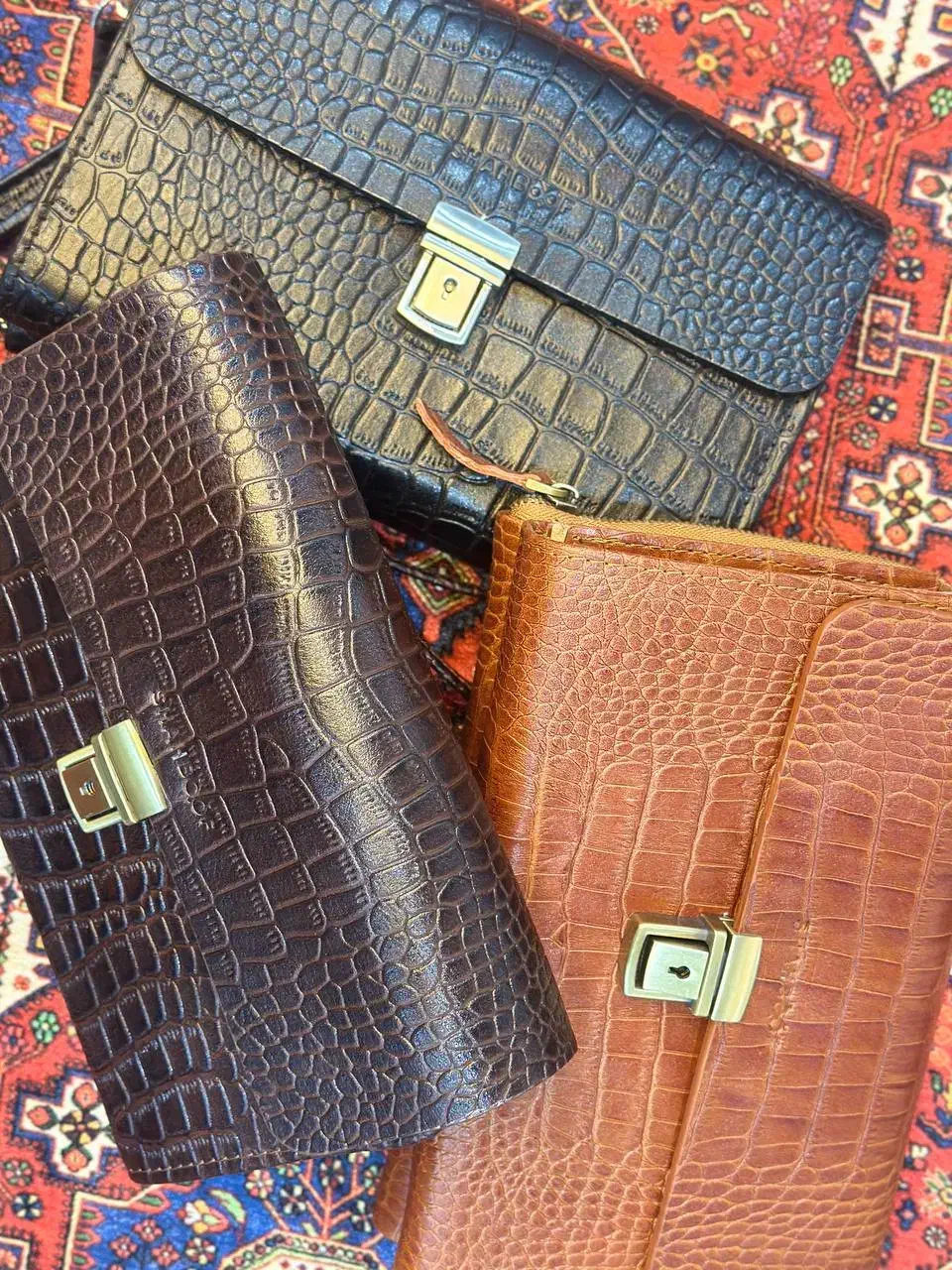 کیف مدارکی چرم طبیعی|کیف، کفش، کمربند|اندیشه, اندیشه فاز ۴|دیوار