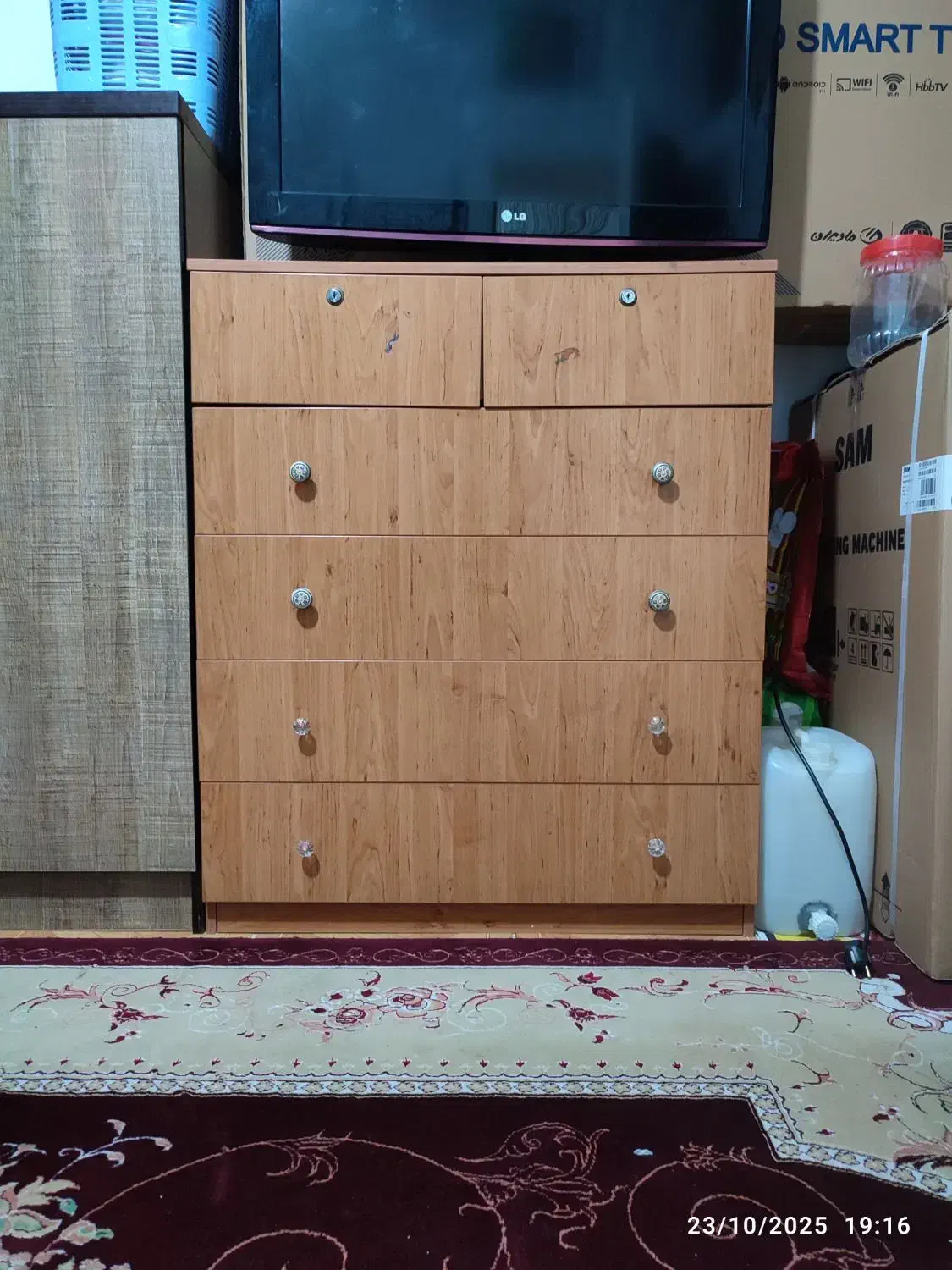 کمد ،دراور ، سینما خانواده، پرده ریسه ای، میز تلفن|حراج|قرچک, باقرآباد|دیوار