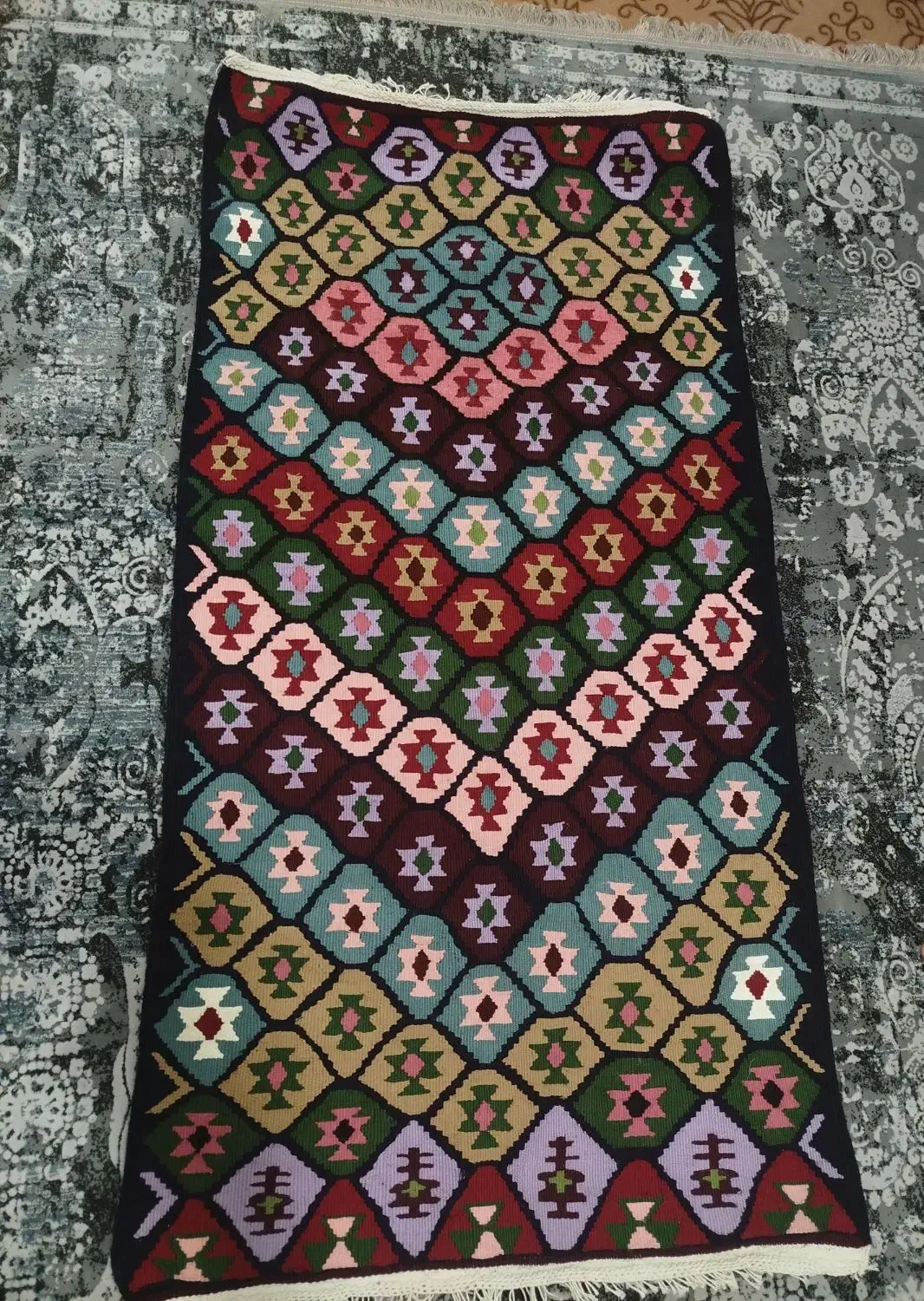 گلیم دستی|گلیم، جاجیم، گبه|قدس, شهرقدس|دیوار