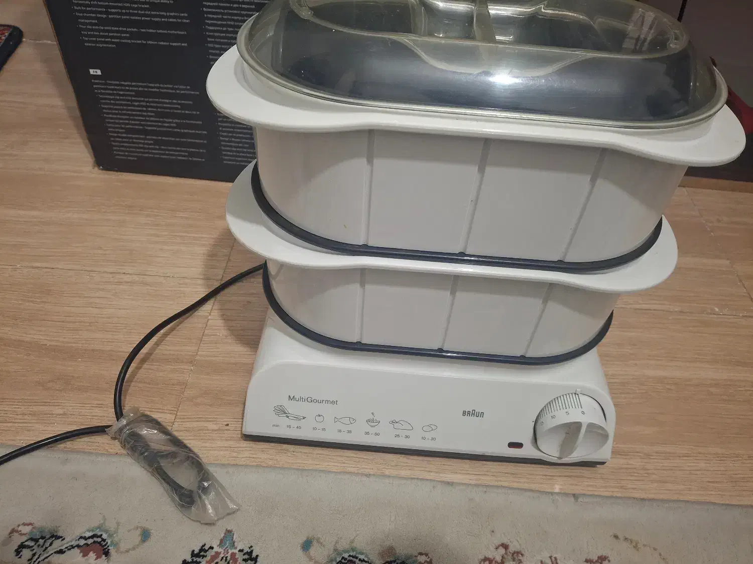 بخارپز براون|اجاق گاز و لوازم برقی پختوپز|رشت, باهنر|دیوار