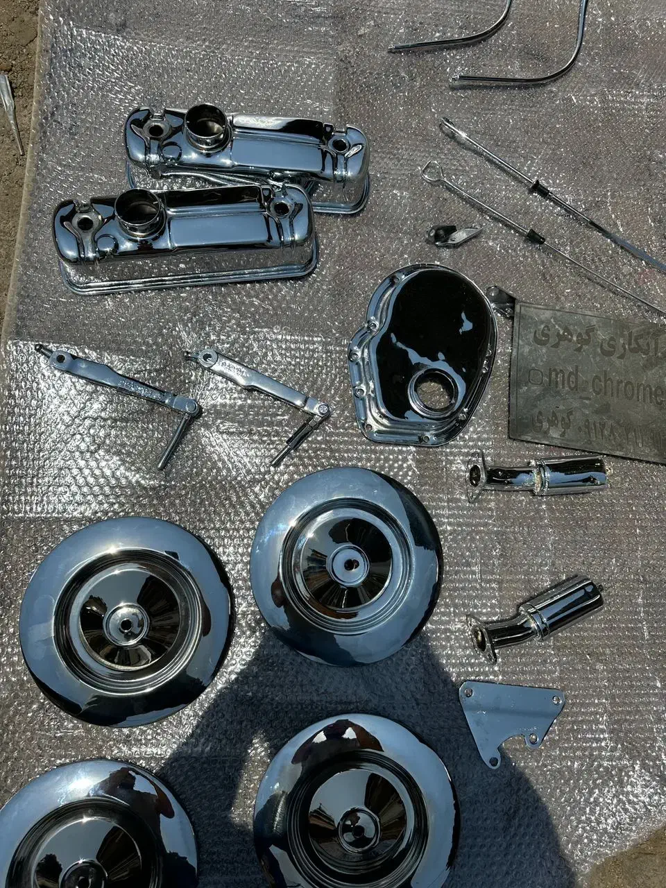 آبکاری و پرداخت کاری قطعات ماشین و موتور|خدمات موتور و ماشین|تهران, زهتابی|دیوار