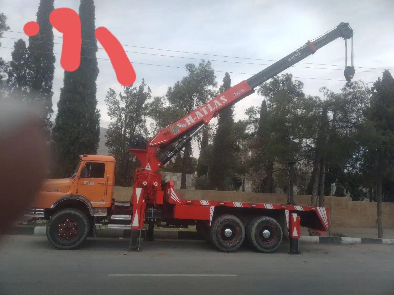 جرثقیل ده چرخ|خدمات حمل و نقل|شیراز, محمدیه|دیوار