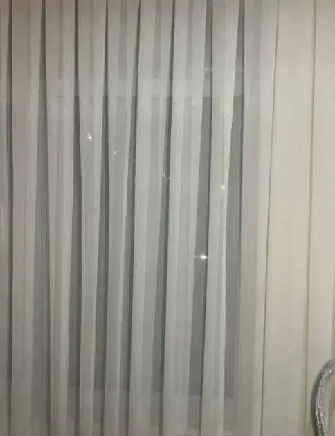 پرده حریر سفید بدون نقص|پرده، رانر، رومیزی|تهران, بهداشت|دیوار