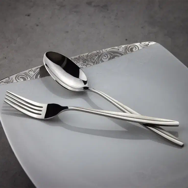 قاشق و چنگال طرح ماینز یونیک|ظروف سرو و پذیرایی|اهر, |دیوار