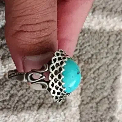 انگشتر فیروزه|جواهرات|سیروان, |دیوار