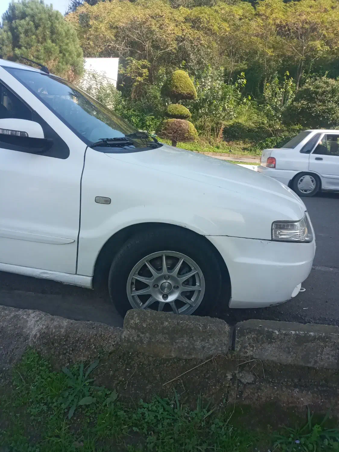 سمندسورن معمولی سفید۸۷تک سوزفروش فوری|خودرو سواری و وانت|رانکوه, |دیوار