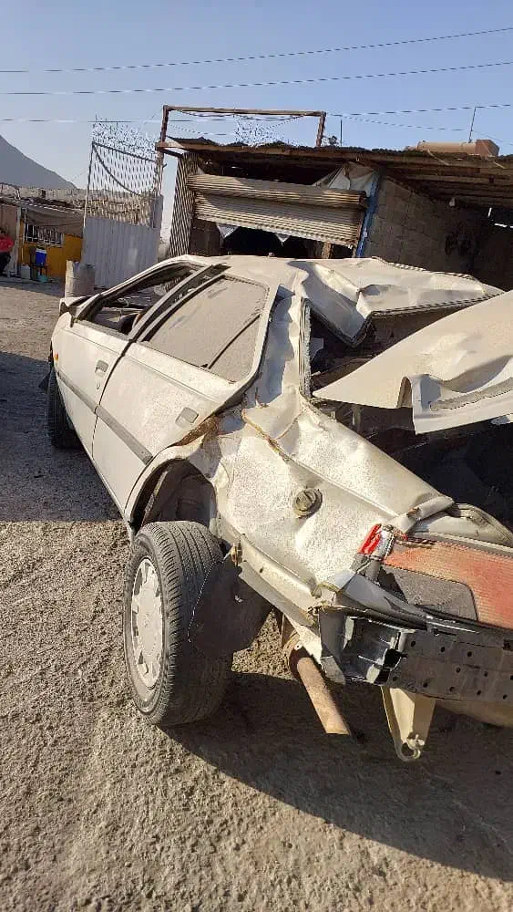 پژو ۴۰۵ تصادفی مدل ۸۸|خودرو سواری و وانت|سقز, |دیوار