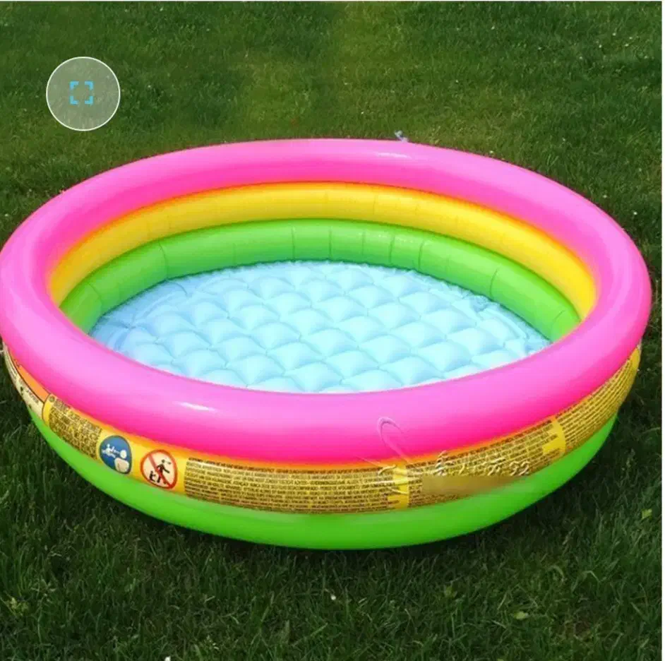 استخر بادی بزرگ ۴ حلقه ای intex و تعدادی توپ رنگی|اسباب و اثاث بچه|لاهیجان, رجایی|دیوار