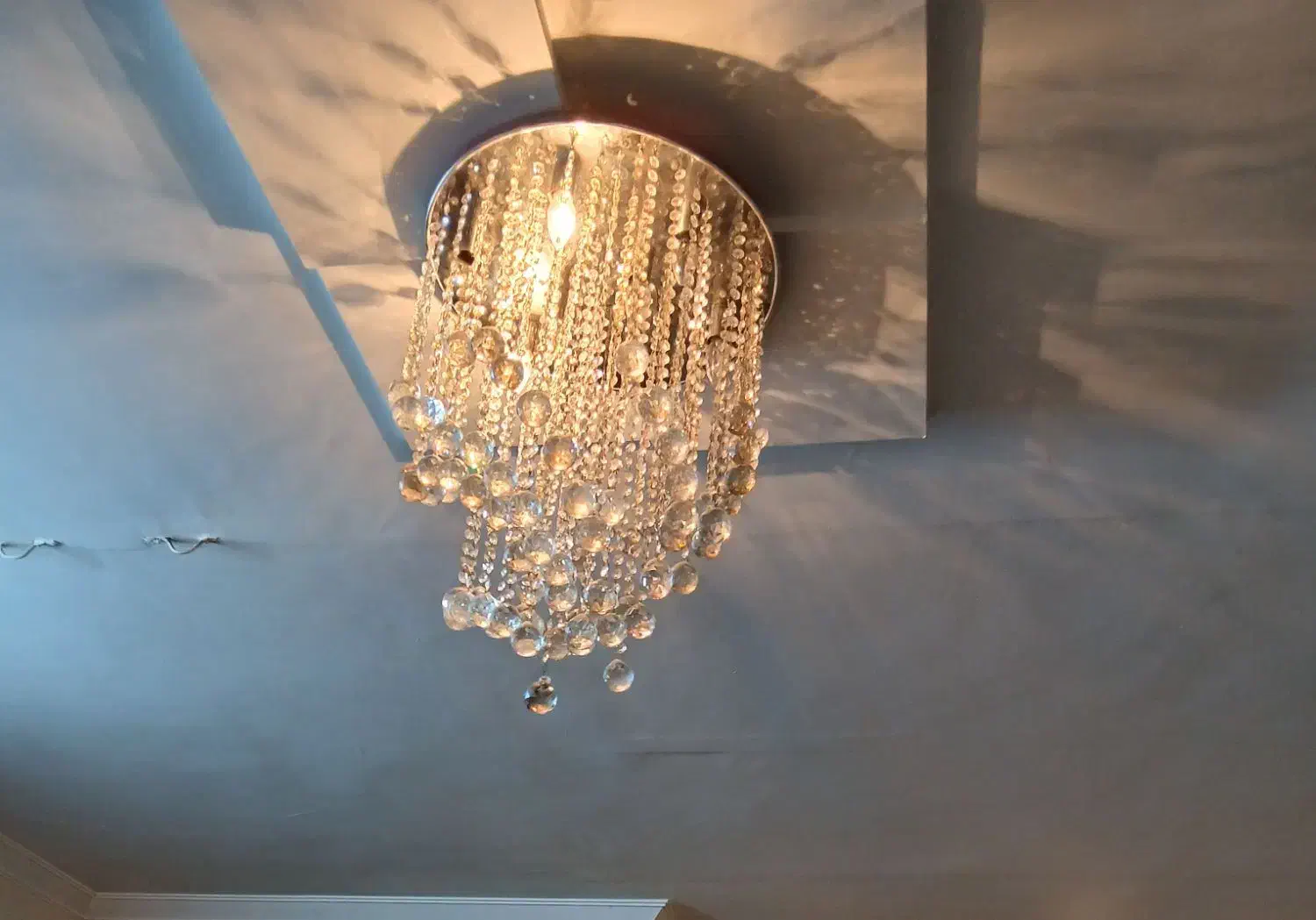 یک عدد لوستر به ارتفاع عرض ۵۵،طول ۷۶|لوستر و چراغ آویز|مشهد, توس (بلوار توس)|دیوار