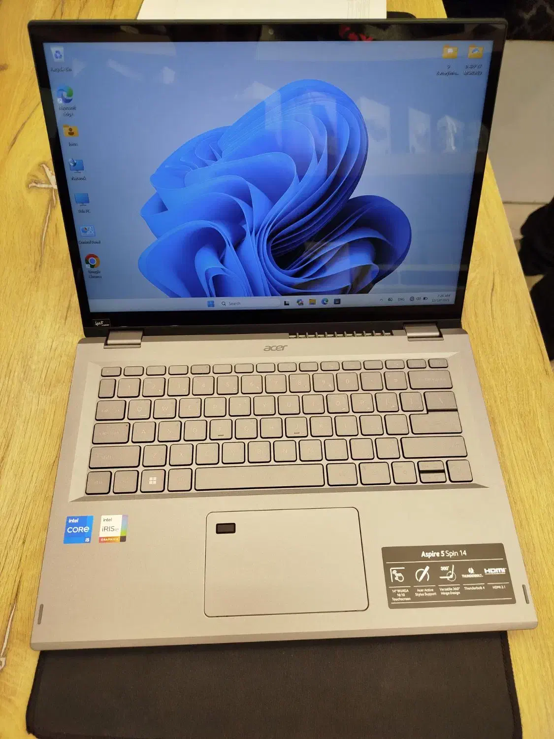 لپ‌تاپ Acer aspire spin 14 گرید اوپن باکس|رایانه همراه|شیراز, ملاصدرا|دیوار