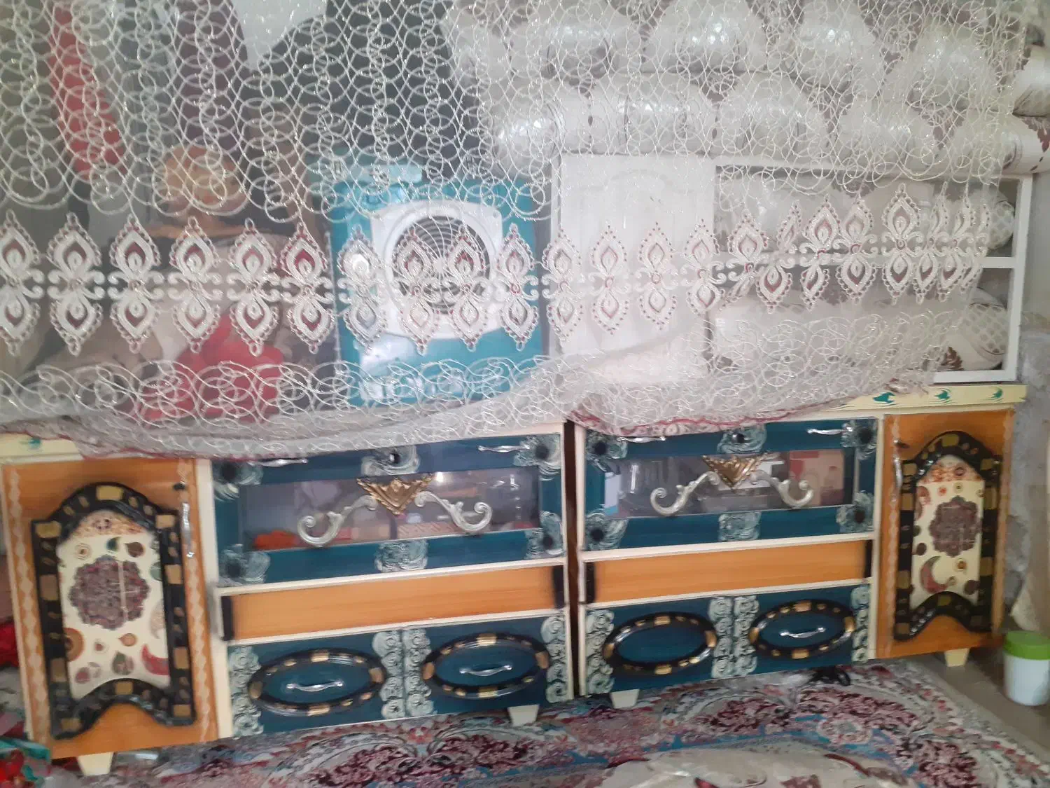 کمد آهنی لحاف پتو نالی بلوچی نو|مبلمان خانگی و میز عسلی|زاهدان, |دیوار