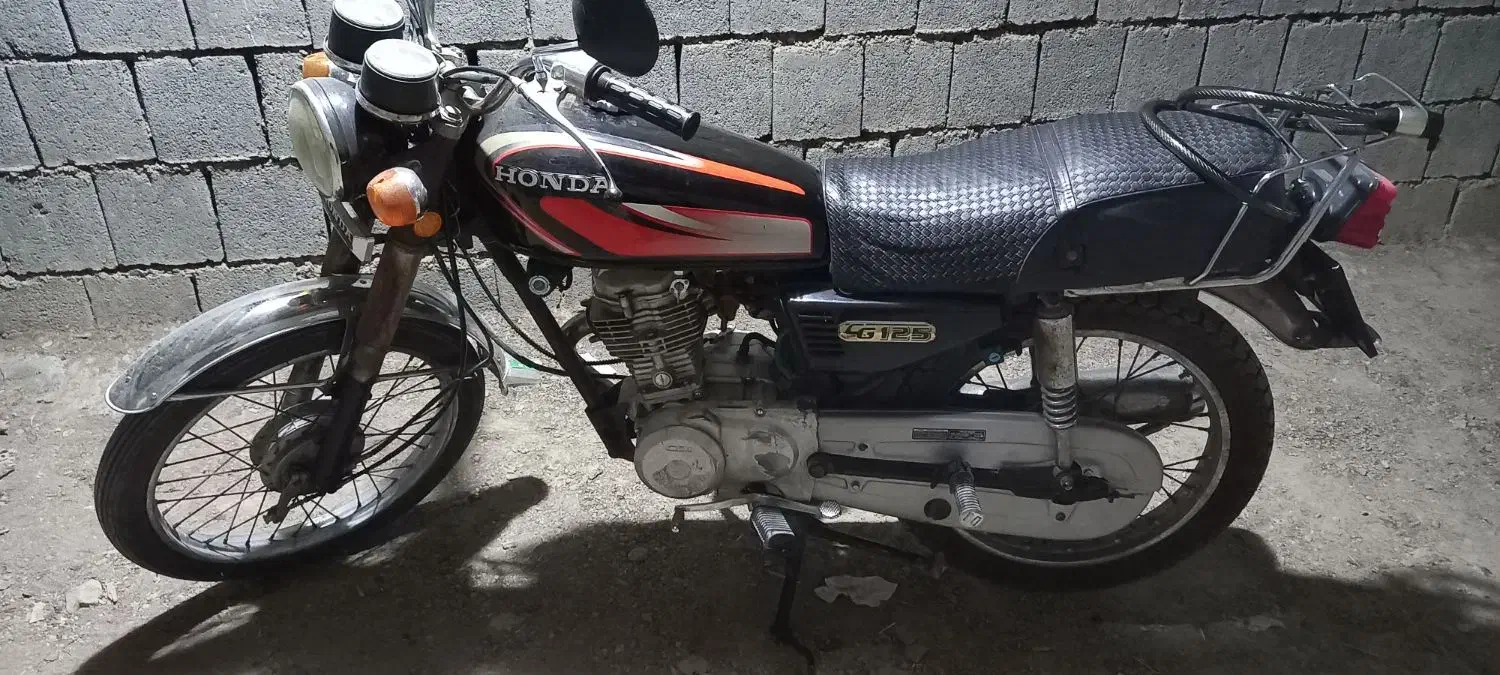 موتور سیکلت ۱۲۵cc پیشتاز|موتورسیکلت|گچی, |دیوار