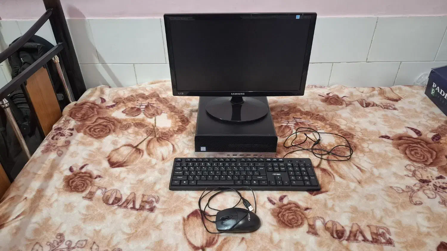 مینی کیسhp مانیتور سامسونگ فروش فوری|رایانه رومیزی|کازرون, |دیوار