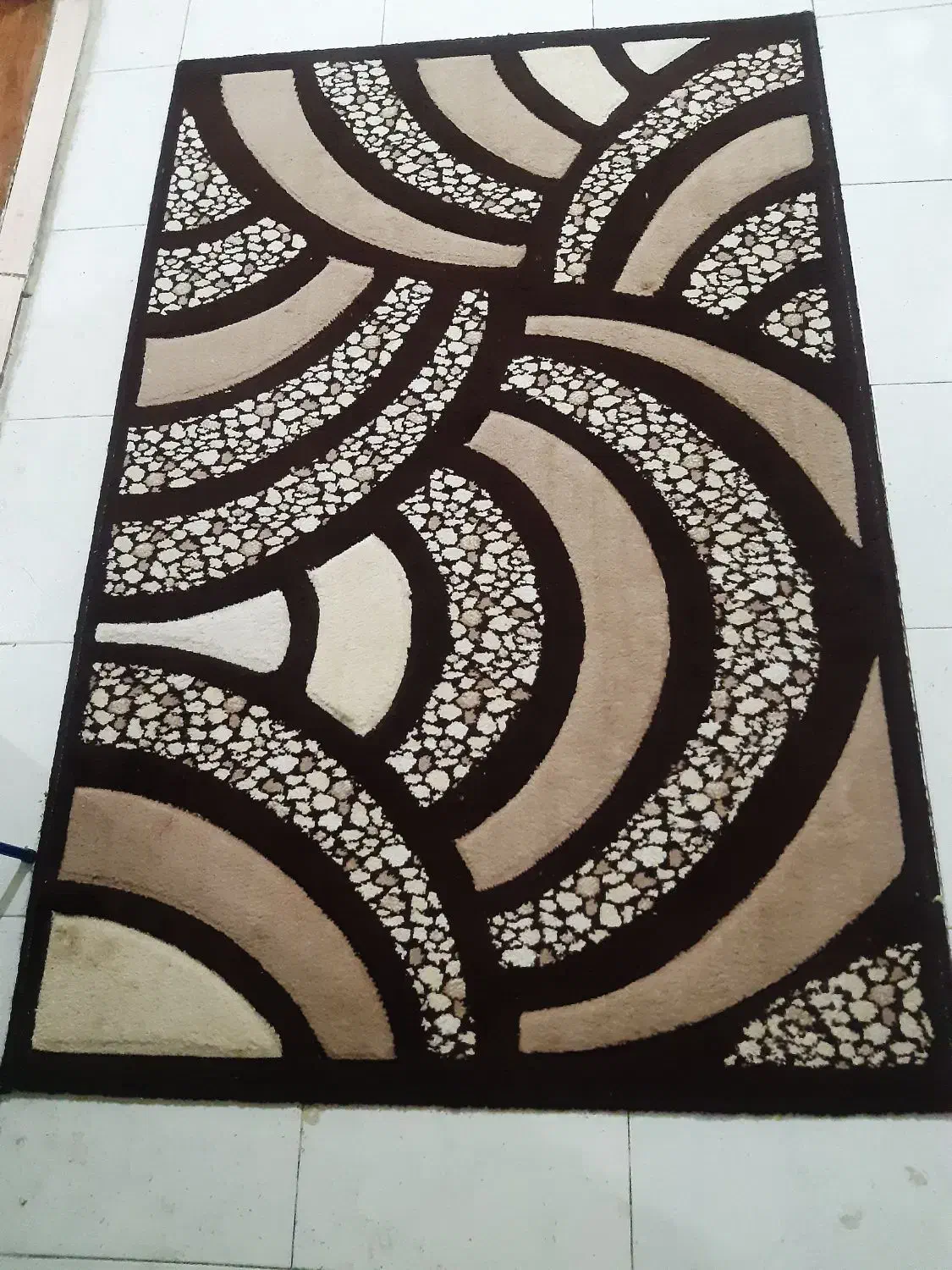 گلیم فرش ابعاد ۱ونیم در۲.پادری طرح ادویه دست دوم|فرش|اهواز, گلستان|دیوار