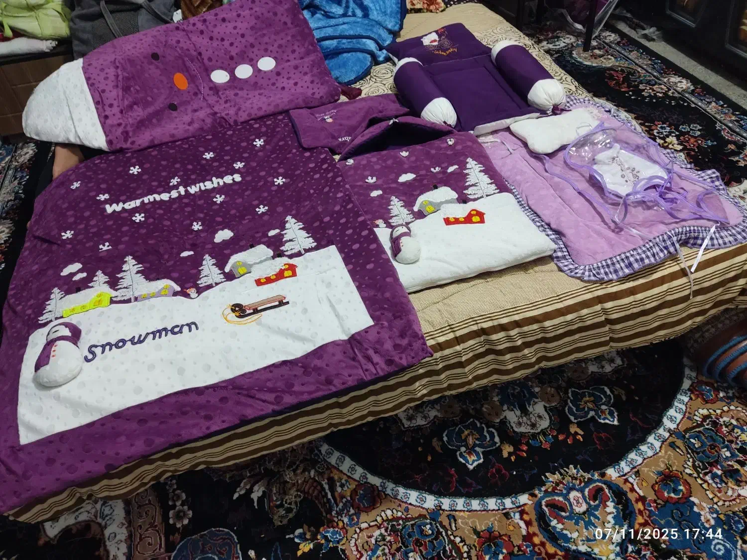 سرویس خواب مخمل نوزاد|اسباب و اثاث بچه|دهدشت, |دیوار